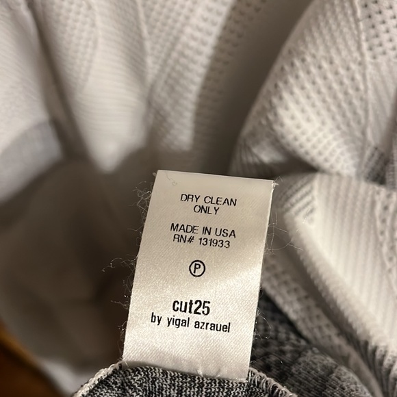 REVOLVE CUT 25 by Yigal Azrouel white/black shadow dot dress - Picture 4 of 8